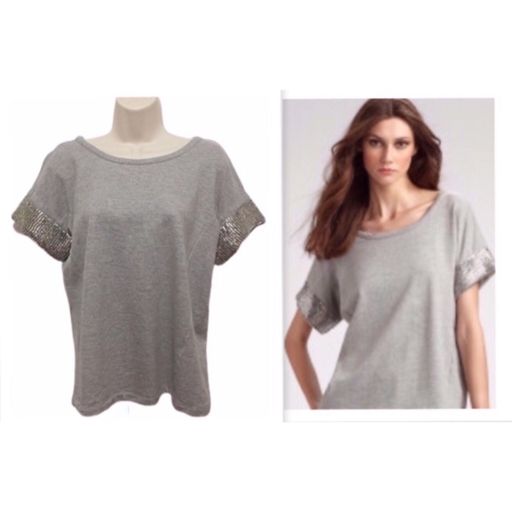 Gryphon Studded Short Sleeve Top